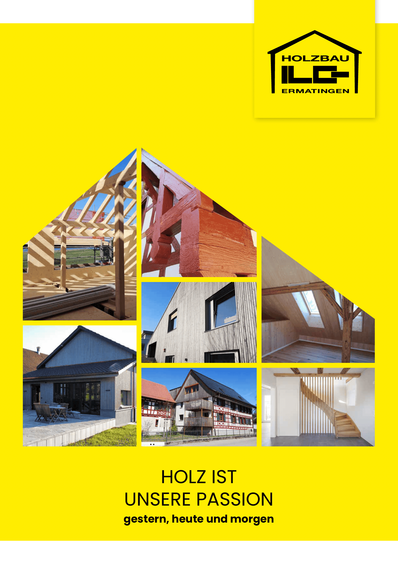 Broschüre Ilg Holzbau Titelblatt